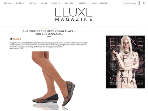 ELUXE Magazine - Best Vegan Flats