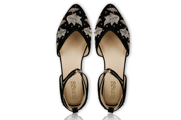 Midnight Petals Black