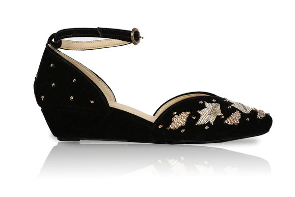 Midnight Petals Black