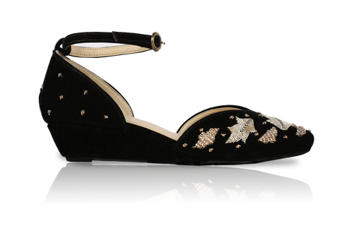 Midnight Petals Black