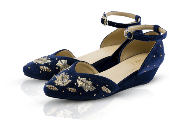 Midnight Petals Blue